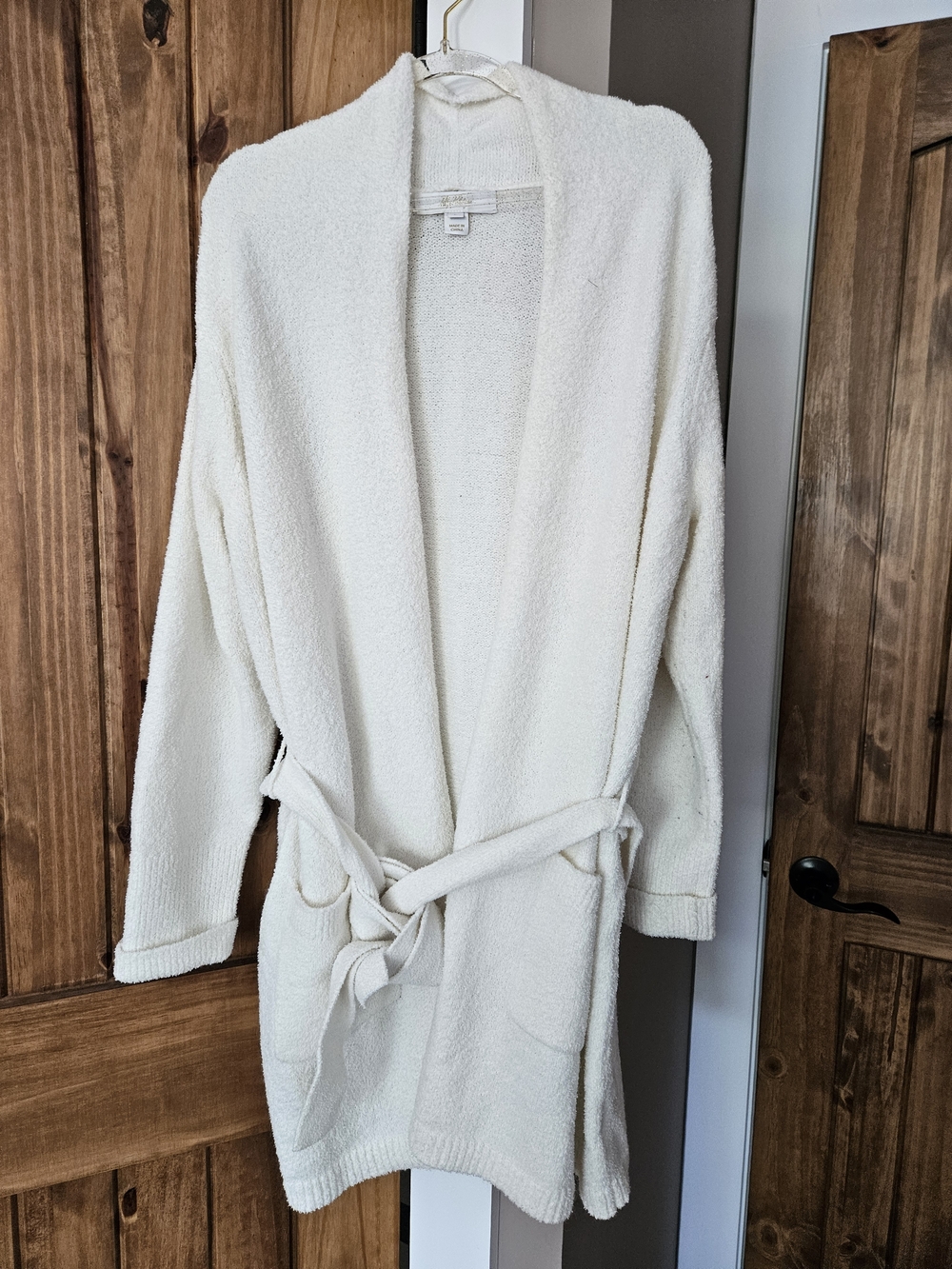 Lilly Pulitzer Cream Knit Open-Front Cardigan